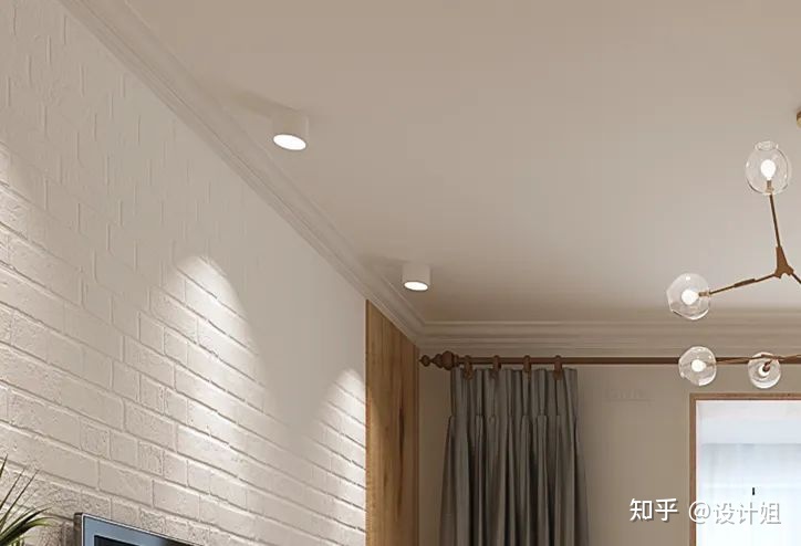 客廳不吊頂，怎么裝修好看？