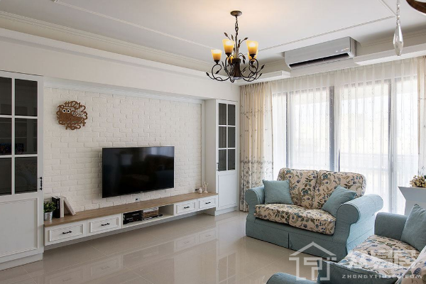 沈陽(yáng) \"沈陽(yáng)裝修\"_沈陽(yáng)裝修公司_沈陽(yáng)萬科金域藍(lán)灣93平裝修