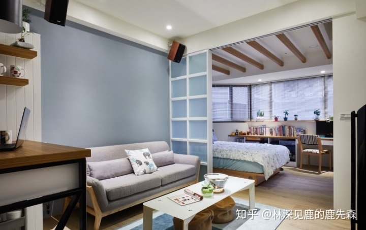 裝修案例解析：30平米單身公寓，功能顏值都超贊，美室風格如何打造？