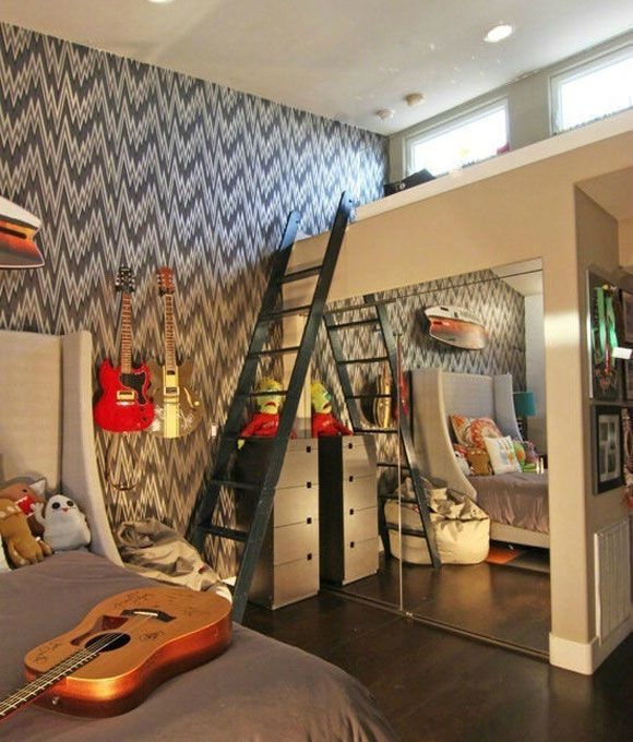 很少見的閣樓裝修案例，或許不是很實(shí)用，但值得小戶型裝修時(shí)借鑒