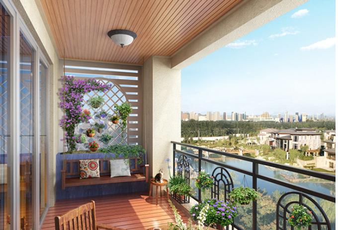 陽臺裝修吊頂可以選擇什么樣的材料？