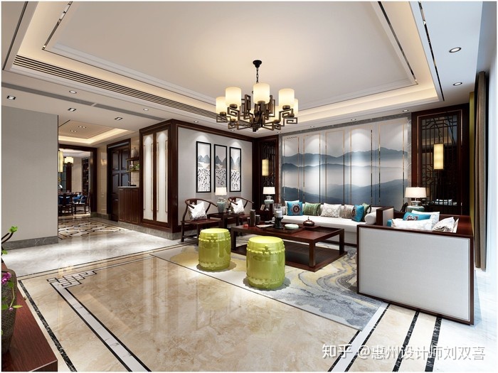 新中式裝修，裝修前沒(méi)看過(guò)的朋友都說(shuō)后悔死了