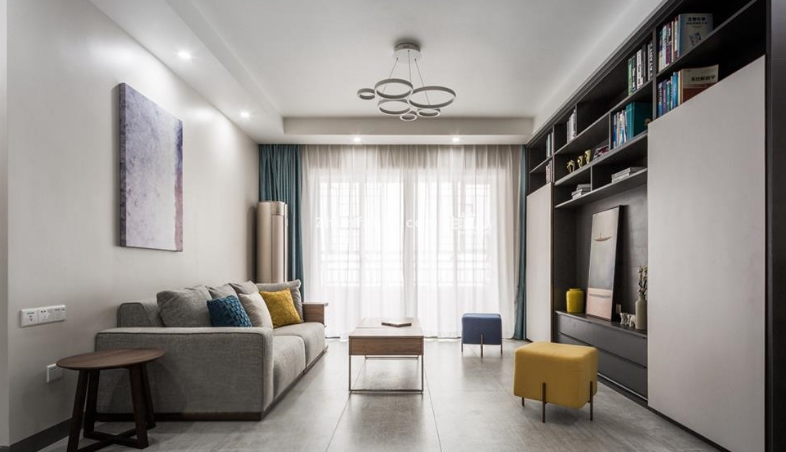 簡約風格裝修圖片_簡約的裝修風格_小戶型現(xiàn)代簡約風格客廳裝修效果圖
