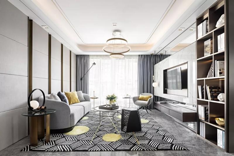 8萬(wàn)塊錢裝修的92平米的房子，現(xiàn)代風(fēng)格簡(jiǎn)直太美了！-南寧恒大御景裝修