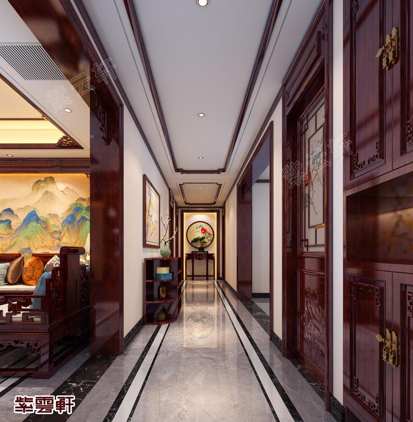 200㎡中式三居，化復(fù)古為時(shí)尚，是古典美的歷史延續(xù)