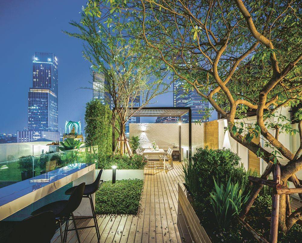 13個樓頂“露臺花園”裝修案例，有露臺就這樣裝，比別墅還舒服