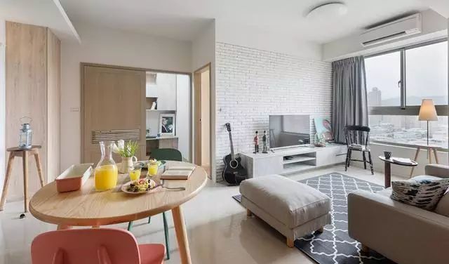 一套簡(jiǎn)約清新小戶型公寓，看完就愛上了它了!