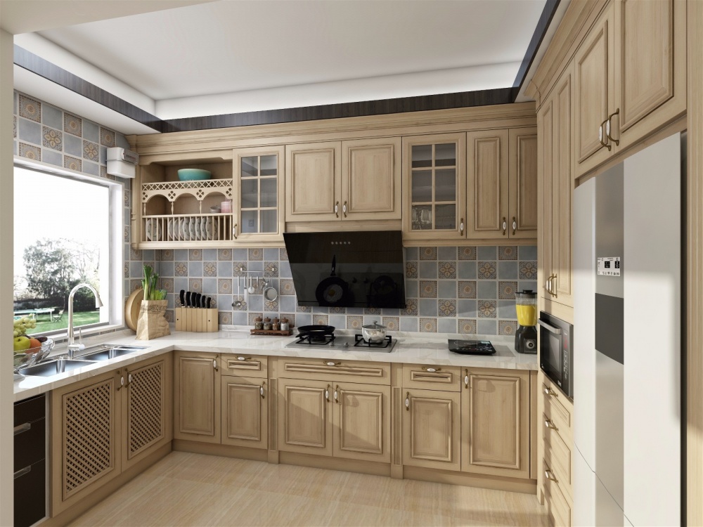 餐廳櫥柜裝修效果圖把自然搬回家，如影隨形廚房設計圖片賞析