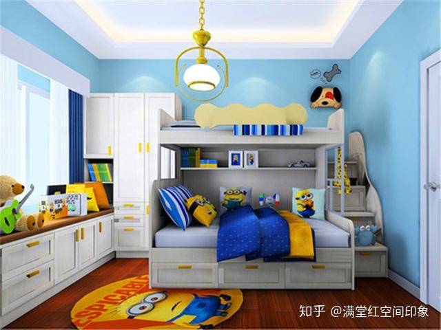 兒童房裝修色彩搭配有技巧，從這3方面考慮，孩子健康有活力