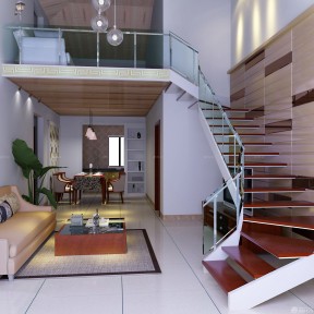 50平米復(fù)式小戶型裝修效果圖，為你打造時尚空間