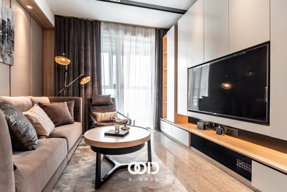客廳窗簾裝修效果圖給有品質(zhì)的家，注入一些溫度現(xiàn)代簡約客廳設(shè)計圖片賞析