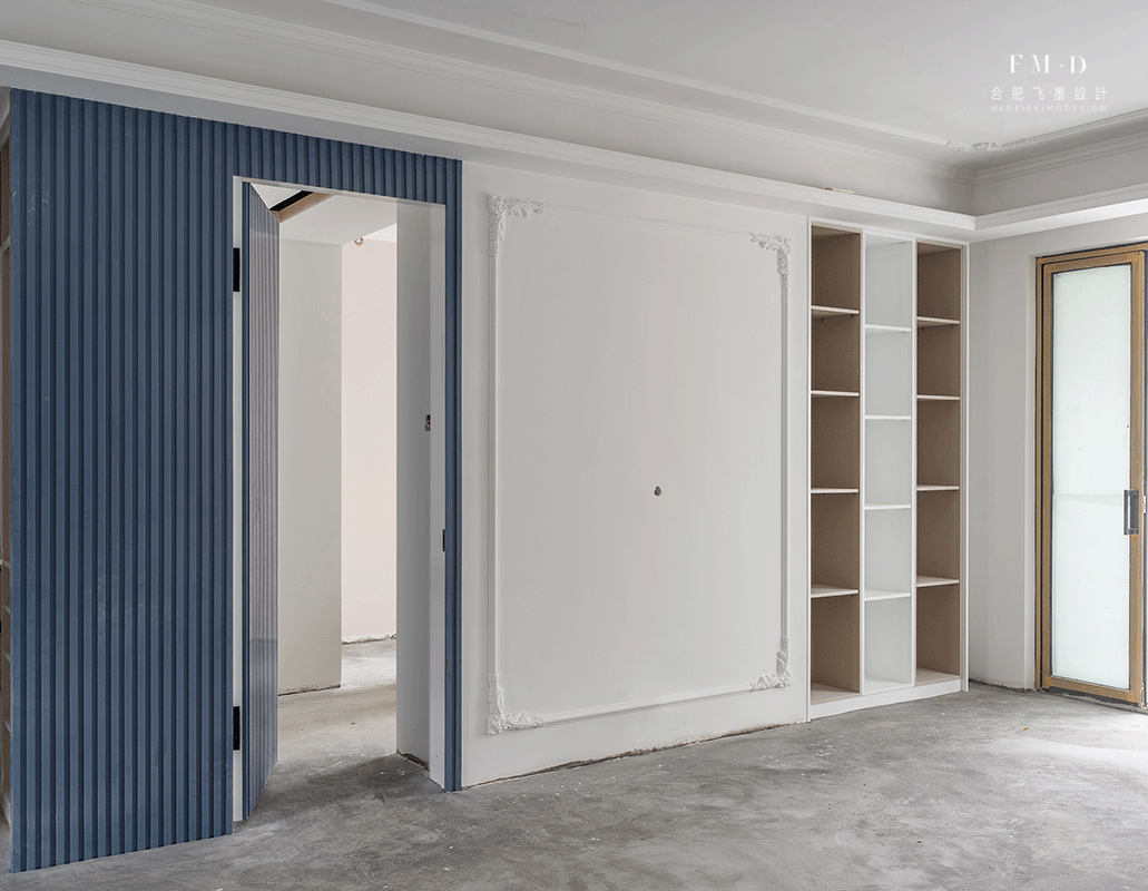 又一個新的設(shè)計(jì)靈感，弱化視覺美觀度高，清清爽爽適合小戶型