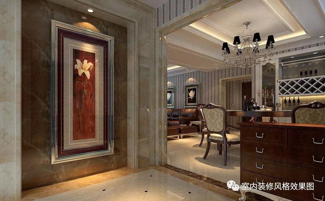 8款玄關(guān)裝修效果圖，驚艷每一個(gè)推門而入的人