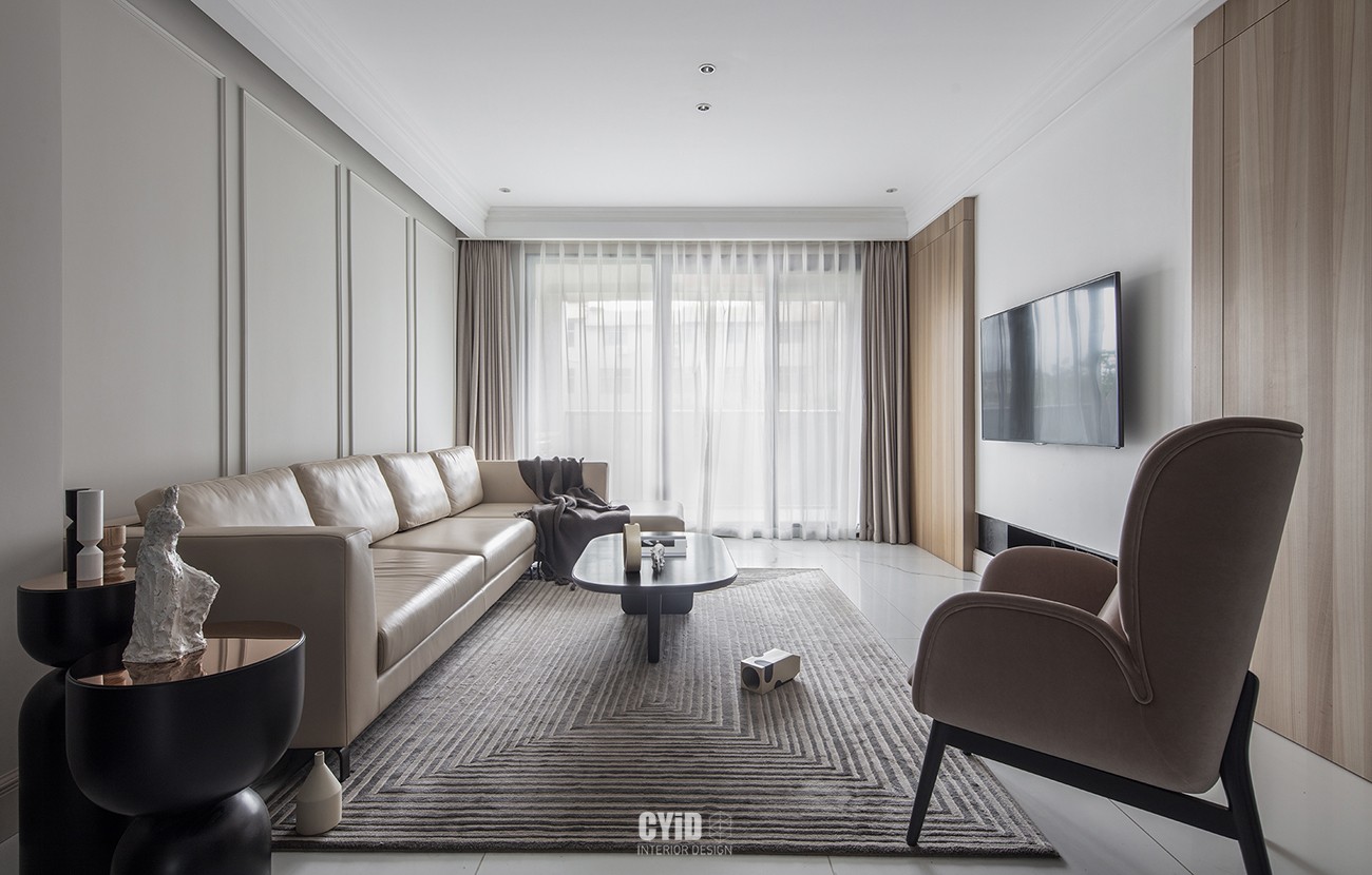 客廳窗簾裝修效果圖探訪時裝達(dá)人的家，那么獨(dú)一無二潮流混搭客廳設(shè)計圖片賞析