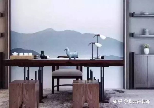 10款中式裝修書房，打造古典寧?kù)o意境