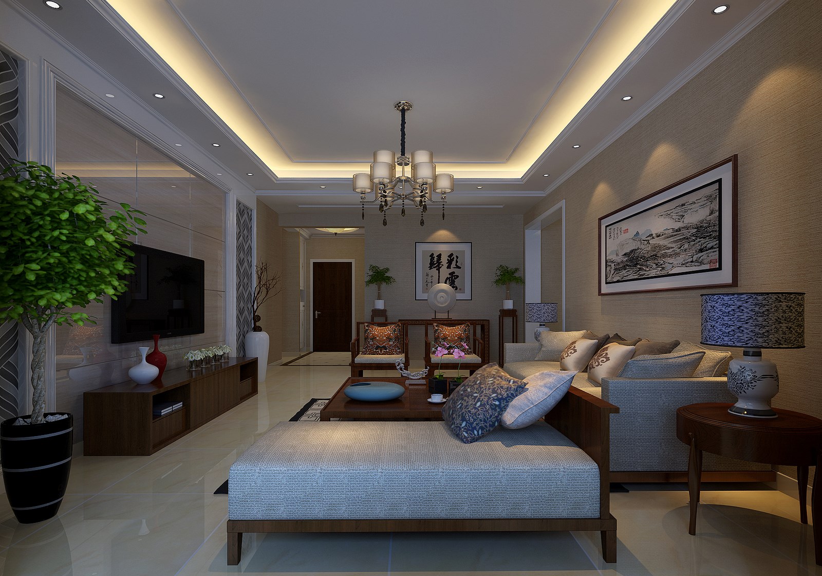 書房裝修效果簡約圖_裝修空間圖_幸?？臻g裝修效果圖