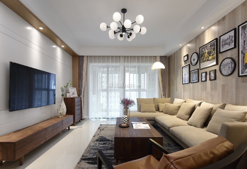 三室兩廳裝修240套方案裝修效果_幸?？臻g裝修_幸?？臻g裝修效果圖