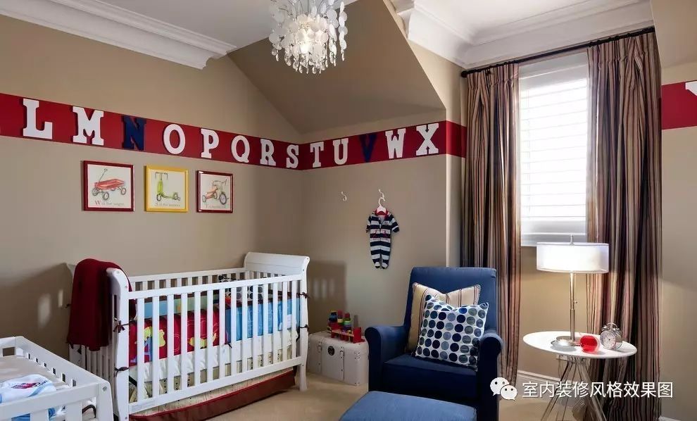 4個階段，12款效果圖，給你家寶貝也準(zhǔn)備一間獨一無二的兒童房吧
