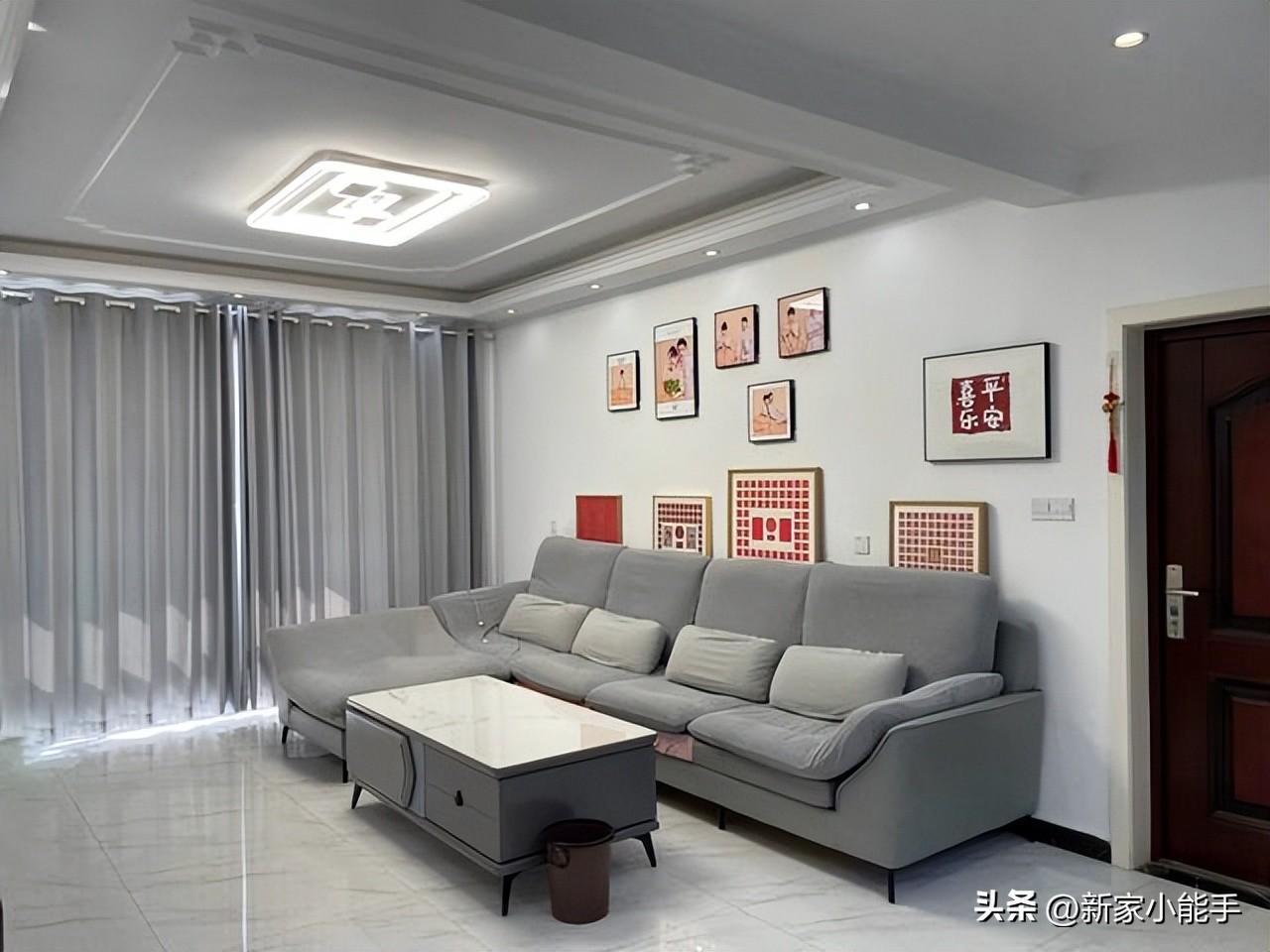 00后婚房，簡單裝修不豪華，室內面積不大，新生活真的很幸福