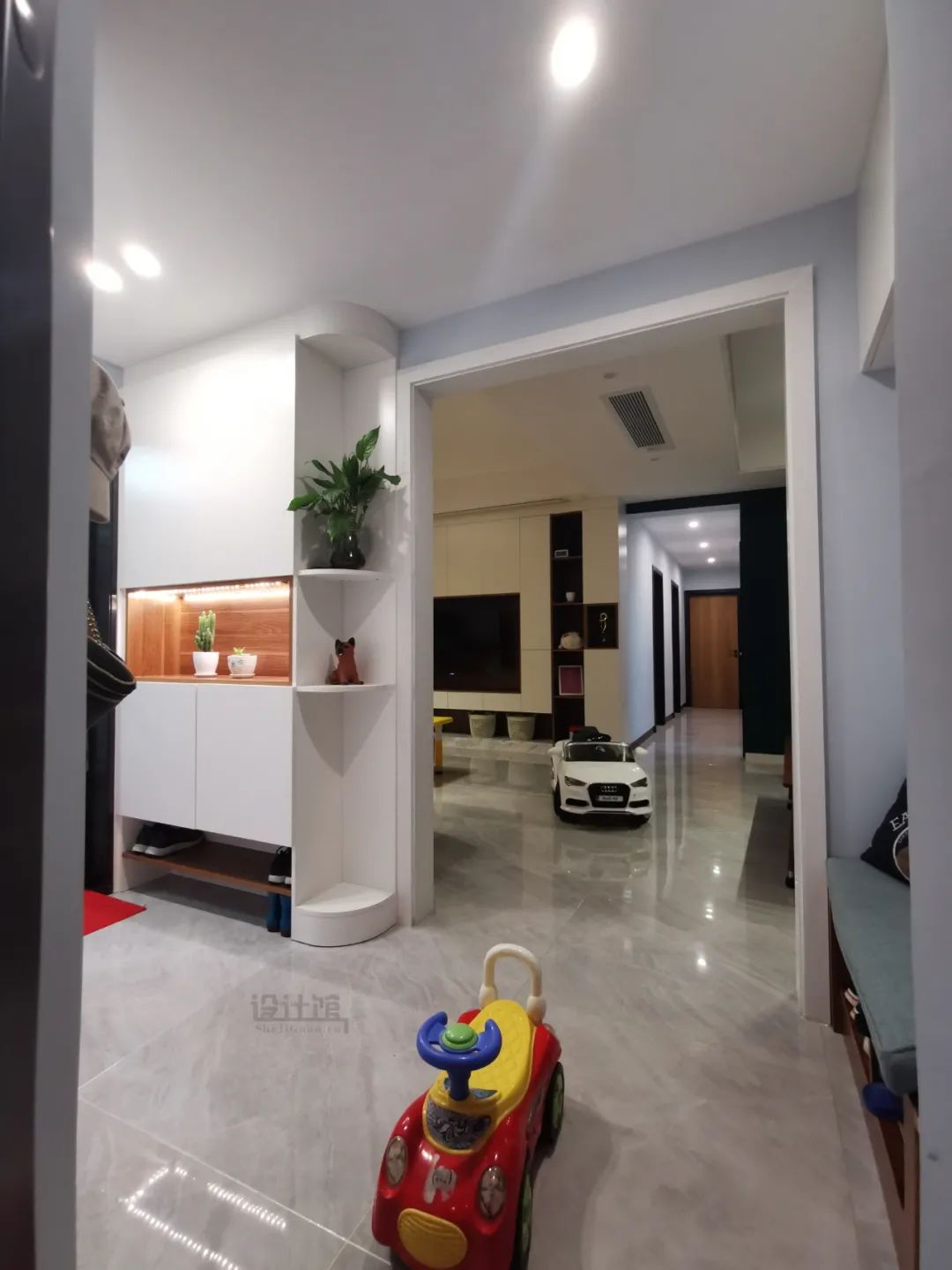 不裝門的門洞，要怎么裝修處理？