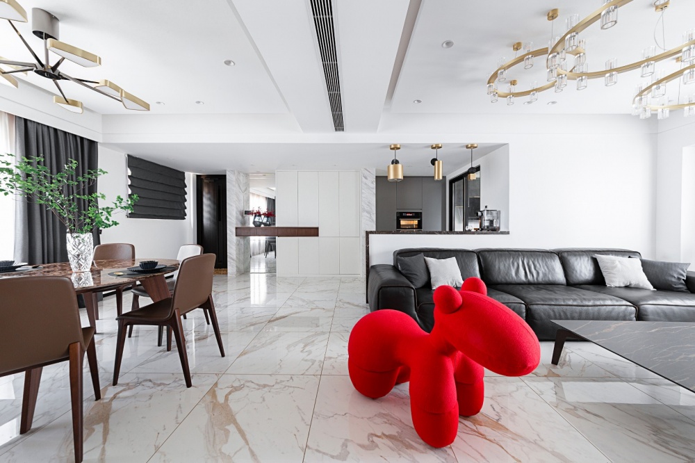 客廳沙發(fā)裝修效果圖輕奢裝修，聽說審美高的人都選了現(xiàn)代簡約客廳設(shè)計圖片賞析