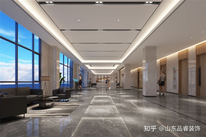 辦公室裝修設(shè)計(jì)吊頂?shù)奶旎ò逵心男?？六種天花板樣式有你相中的嗎？