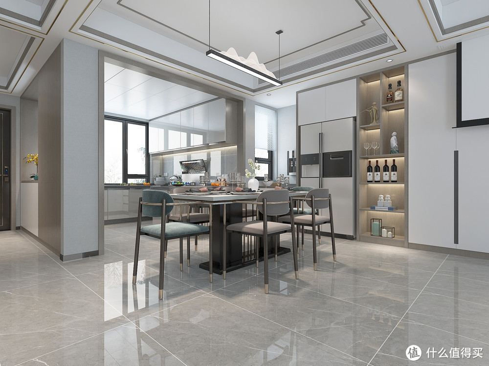 看南通夫妻的新中式風(fēng)格裝修，那叫一個高級，全屋清爽，超級治愈