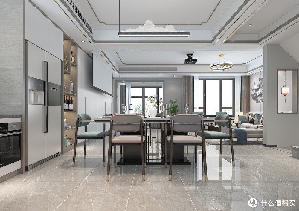 看南通夫妻的新中式風(fēng)格裝修，那叫一個高級，全屋清爽，超級治愈