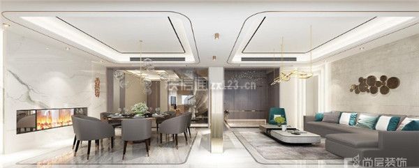 上海別墅裝修設(shè)計(jì)方案 簡(jiǎn)練而純粹，理性與感性并存