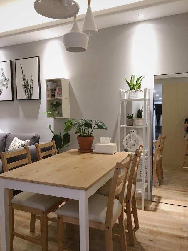 70㎡的北歐風(fēng)小戶型，半包才花了六萬就裝的跟樣板間一樣，朋友都忍不住幫我曬新房