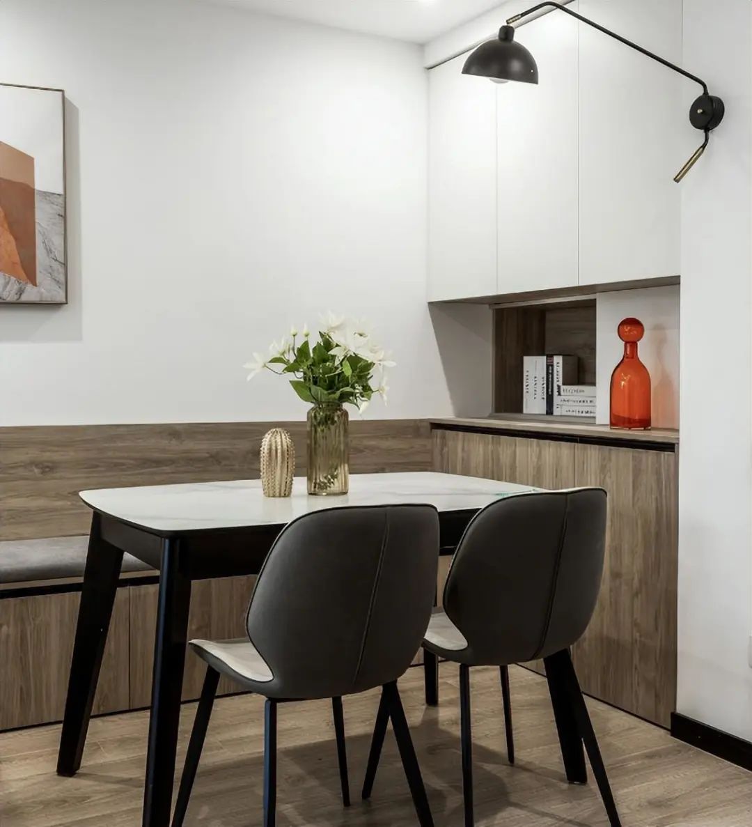 空間利用到極致的小戶型！50㎡當兩室一廳用，還帶衣帽間