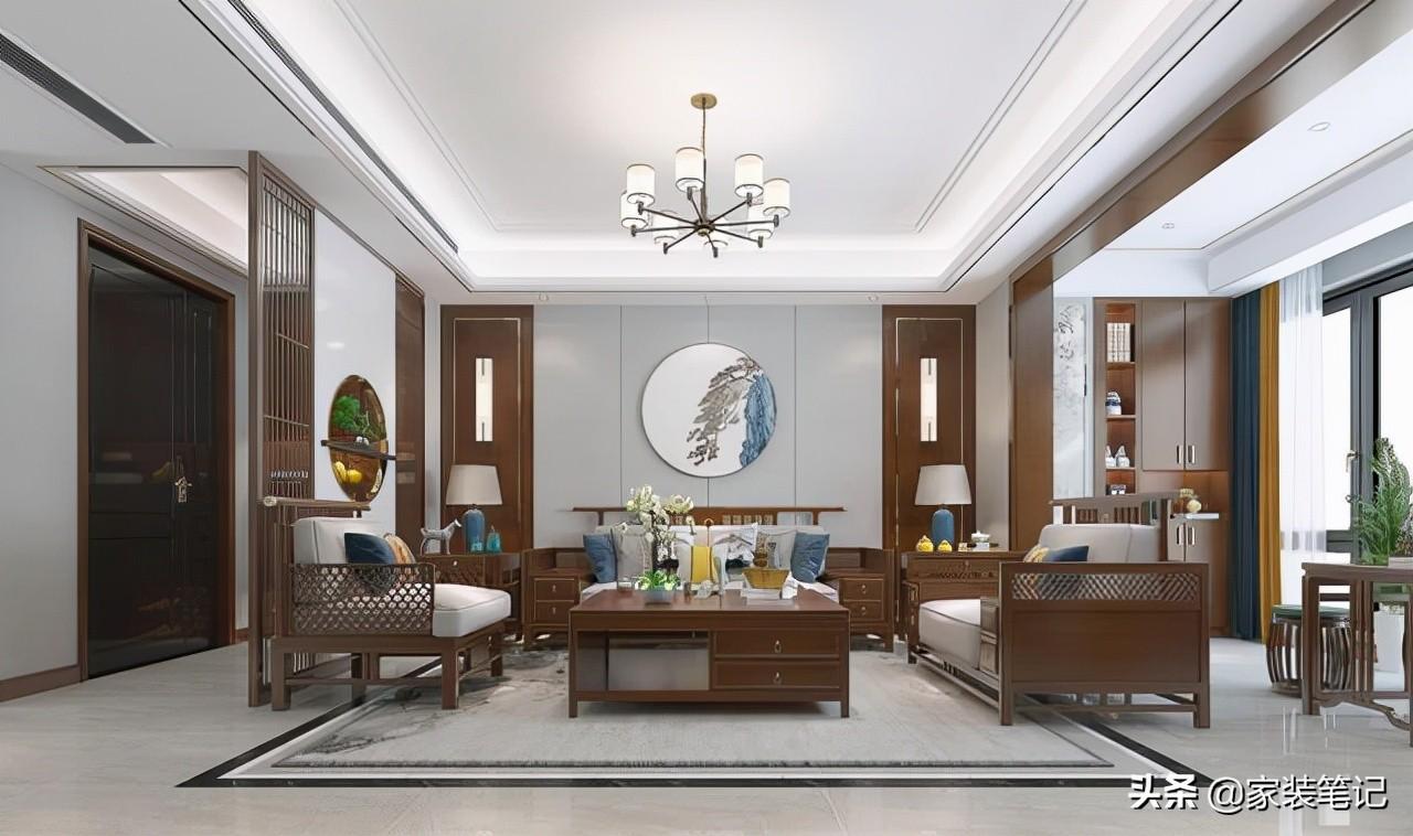 看多了裝修案例，還是覺得新中式最耐看，一直都很經(jīng)典，非常喜歡