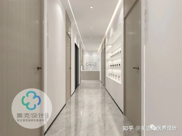 昕美醫(yī)療美容機(jī)構(gòu) | 美容機(jī)構(gòu)店面裝修設(shè)計，讓輕奢情調(diào)定格出彩！