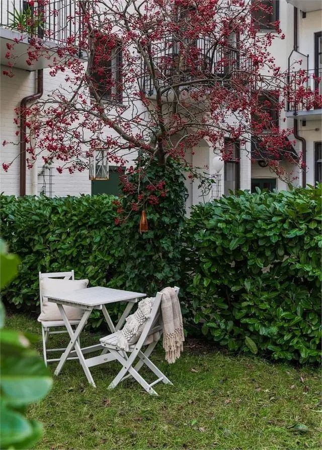 老公堅(jiān)持把房子買在一樓，96平還帶個(gè)小院，完工效果太漂亮了吧