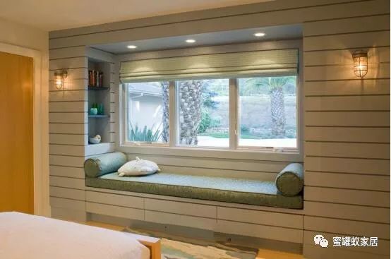 8款不同飄窗裝修效果圖 老婆這樣改飄窗感覺沙發(fā)都省了！