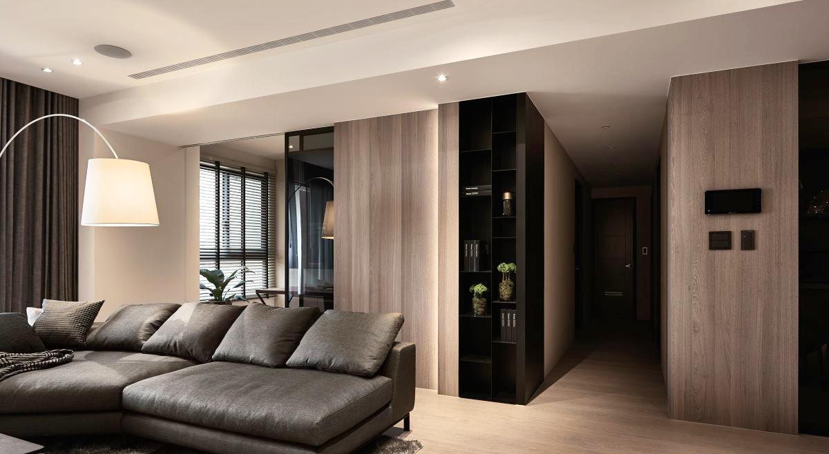 大平層簡(jiǎn)約后現(xiàn)代之風(fēng)，如此簡(jiǎn)單裝修也不失美感，真是神奇