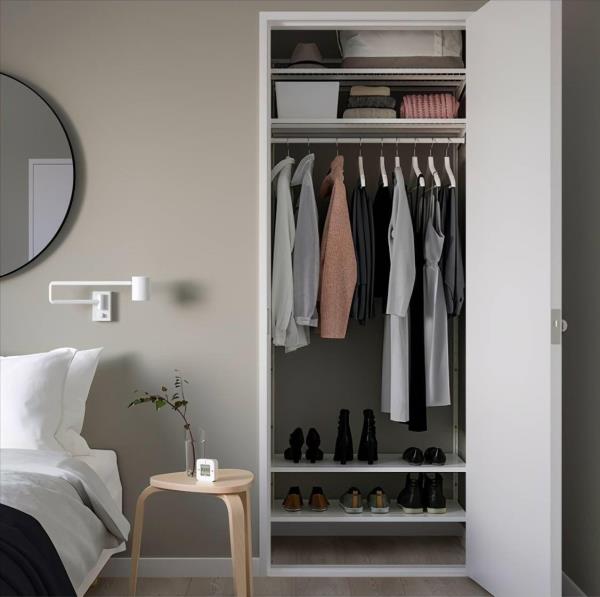 三亞裝修公司：小戶型房子裝修，臥室墻上挖三個壁櫥！