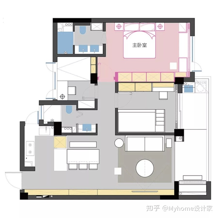 三室兩廳兩衛(wèi)裝修效果圖圖片_三室兩廳兩衛(wèi)裝修效果圖現(xiàn)代風_三室2衛(wèi)裝修