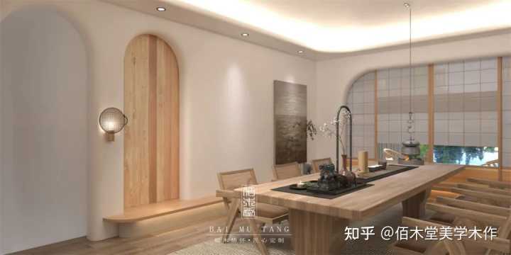 禪意風格茶室效果圖_禪意裝修風格_禪意風格室內(nèi)設計