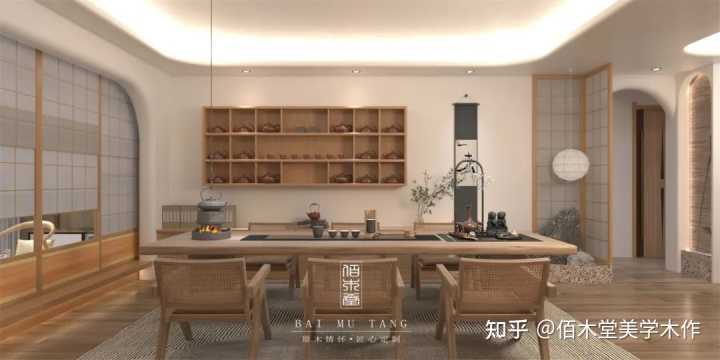 禪意裝修風格_禪意風格茶室效果圖_禪意風格室內(nèi)設計