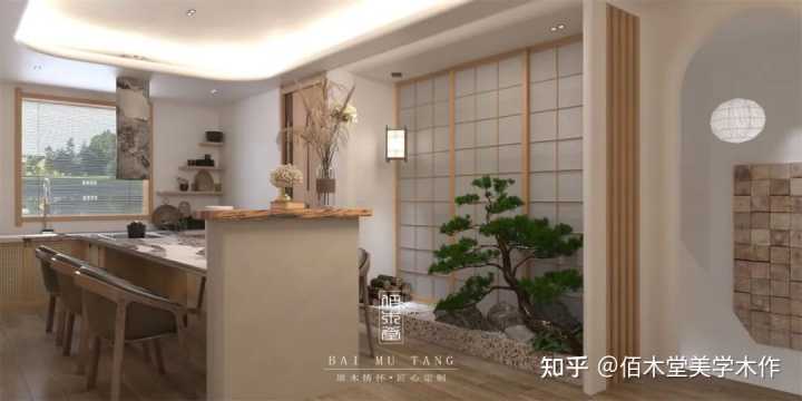 禪意風格室內(nèi)設計_禪意裝修風格_禪意風格茶室效果圖