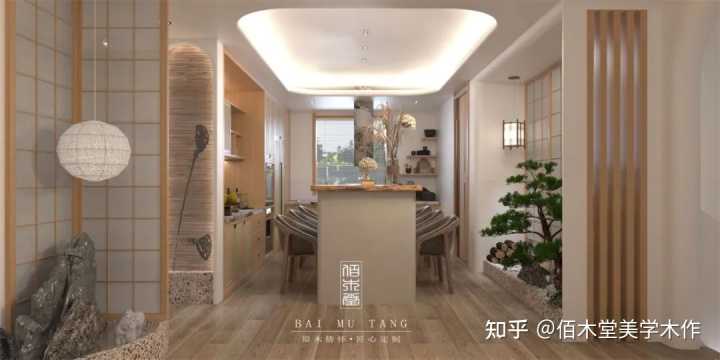 禪意裝修風格_禪意風格室內(nèi)設計_禪意風格茶室效果圖