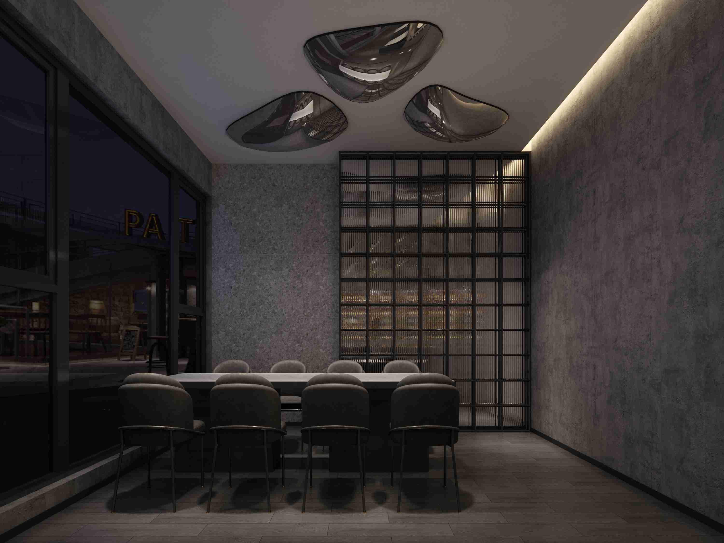 南沙400㎡餐飲門頭裝修設(shè)計(jì)，廣州壹零柒41天完成設(shè)計(jì)籌辦!