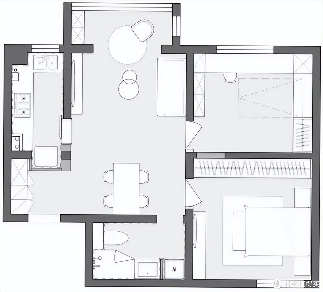 我也想給父母裝一套這樣的養(yǎng)老房，不用多豪華，簡潔舒適就夠了