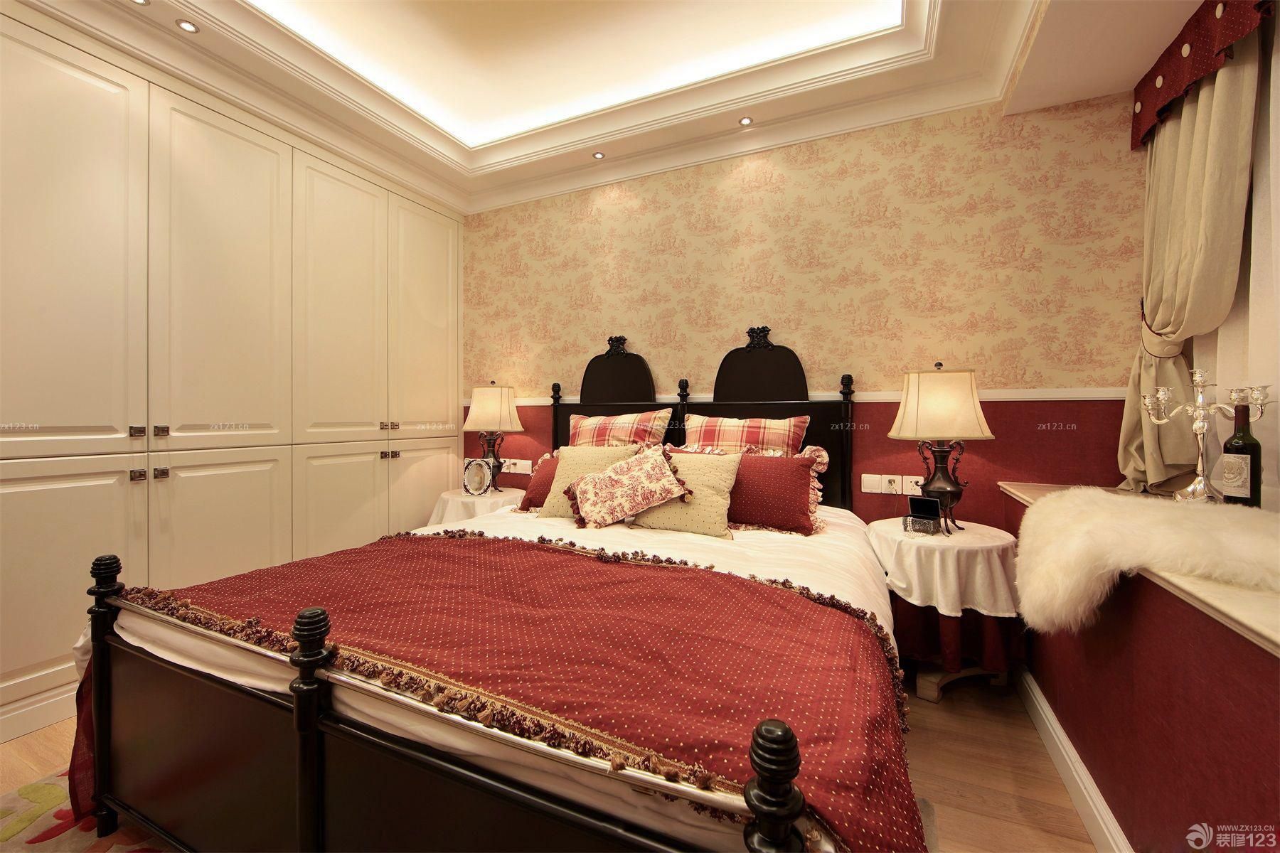 臥室背景墻裝修效果_臥室裝修效果_女生臥室裝修效果圖