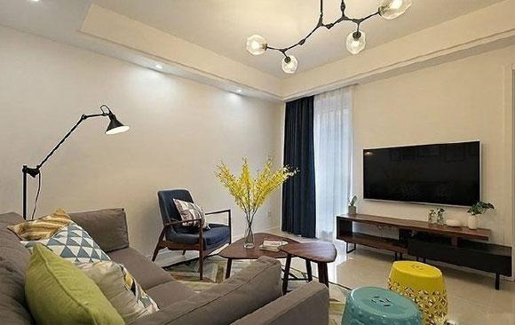 溫馨舒適的小兩房裝修，很時(shí)尚的北歐風(fēng)空間，餐廳裝修特別實(shí)用