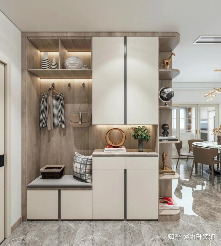 開門見廳太尷尬，7種玄關(guān)隔斷裝修案例，進門就讓人眼前一亮！