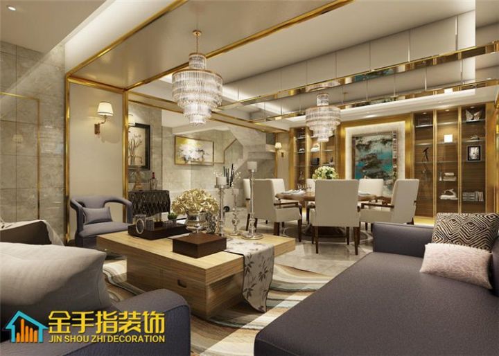 金牌設(shè)計師打造低調(diào)奢華港式風(fēng)格洋房裝修鑒賞！