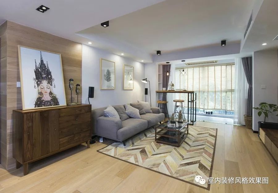 8款小戶型客廳裝修效果圖，每一款設(shè)計(jì)都美麗大方，緊湊有型！
