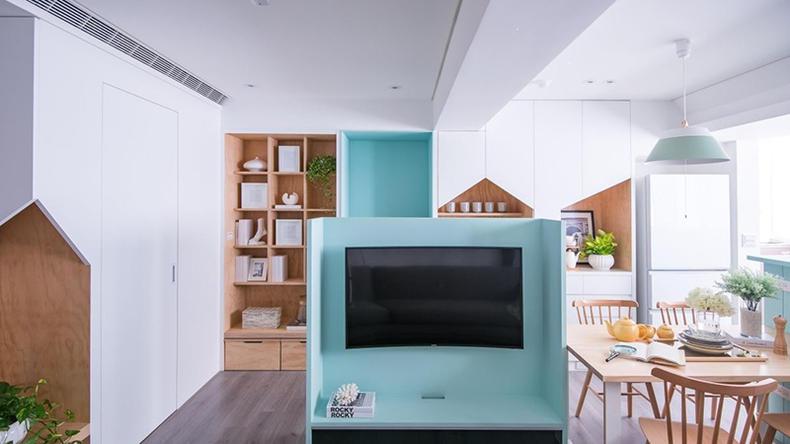 92㎡小戶型樣板房，最近火了，好美